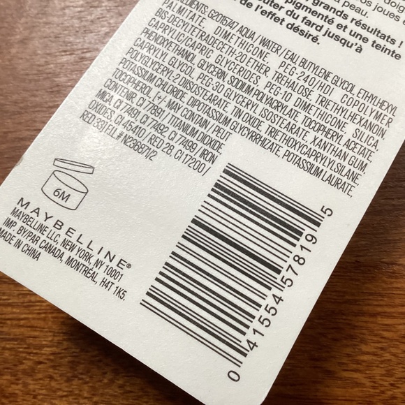 Maybelline Cheek Heat Rose Flush Rose Vibrant 20 New Sealed 0.27 fl oz - Picture 6 of 6